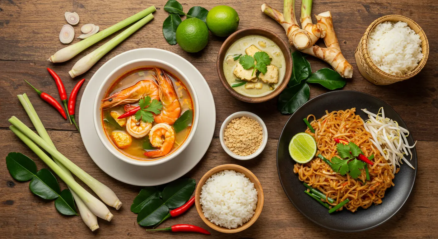 EXPLORE - Thailand Food Decoded: Your Guide to Flavors, Dishes & Secrets Read more about the article Thailand Food Decoded: Your Guide to Flavors, Dishes & Secrets