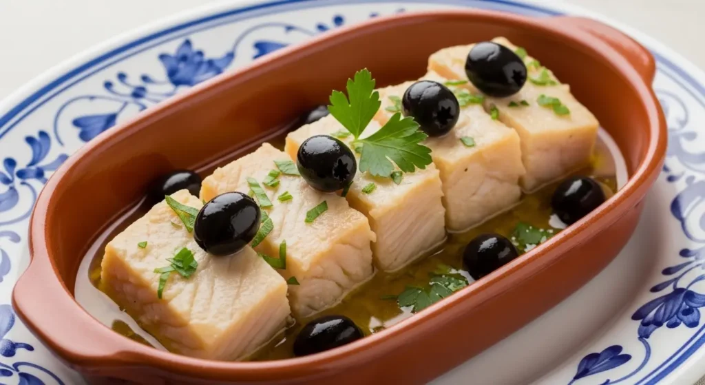 EXPLORE - A Beginner’s Guide to the Soulful World of Portugal’s Food 🇵🇹🍽️ Traditional Portuguese Bacalhau à Brás salted cod dish with potatoes and eggs