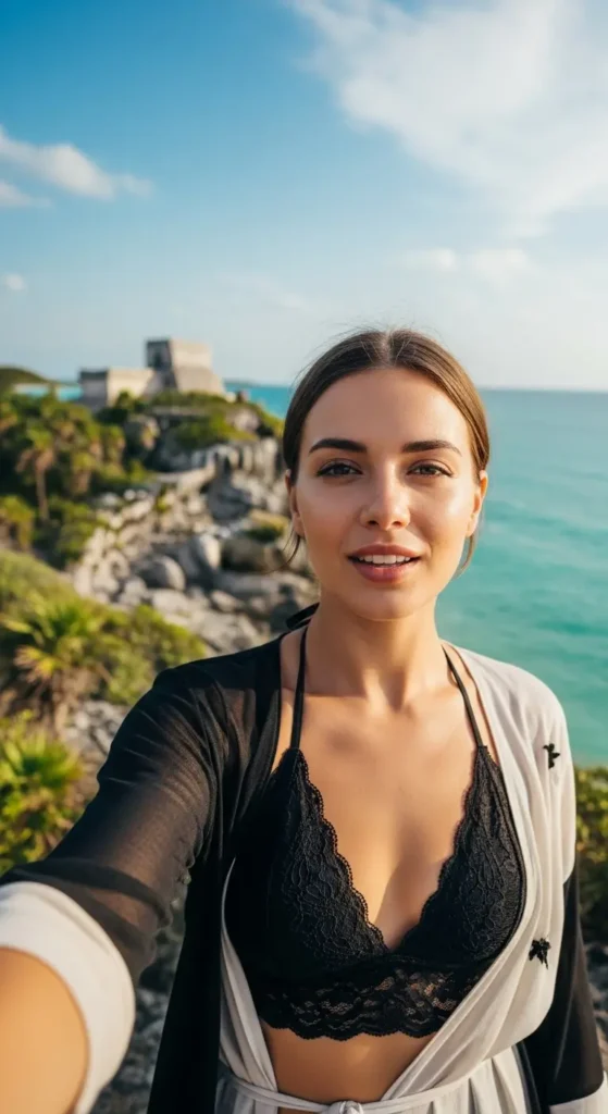 EXPLORE - Mexico Vacation: The Secret to a Perfect & Easy Trip A serene Mexico vacation scene at golden hour showing a pristine beach with turquoise water. Mexico Travel, Vacation Planning, Travel Guide for Beginners, Caribbean Beaches, Mexican Culture, Travel Safety, Cancun, Tulum, Puerto Vallarta, Mexico City, Oaxaca,