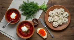 EXPLORE - Russian Food Unveiled: Your Tasty Journey from Borscht to Blini Read more about the article Russian Food Unveiled: Your Tasty Journey from Borscht to Blini