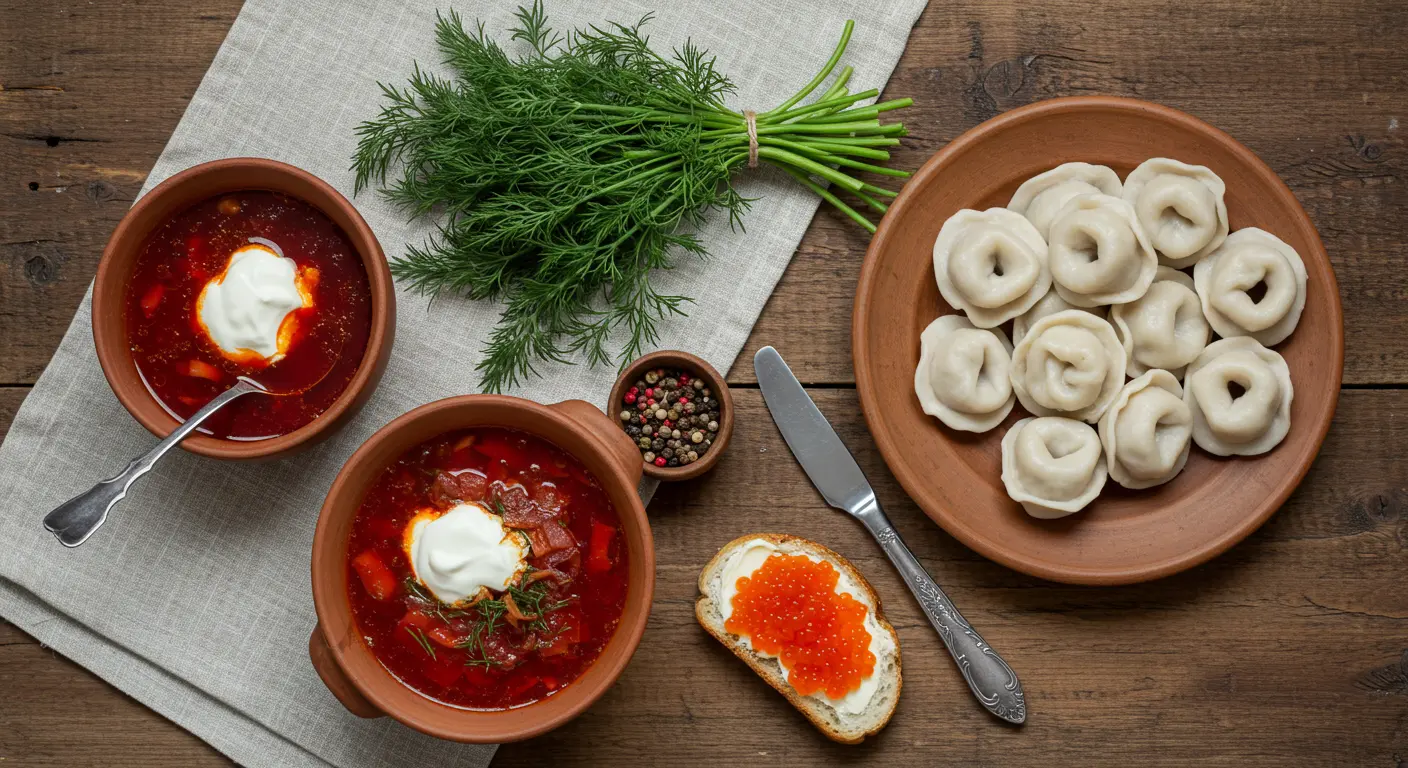 Read more about the article Russian Food Unveiled: Your Tasty Journey from Borscht to Blini