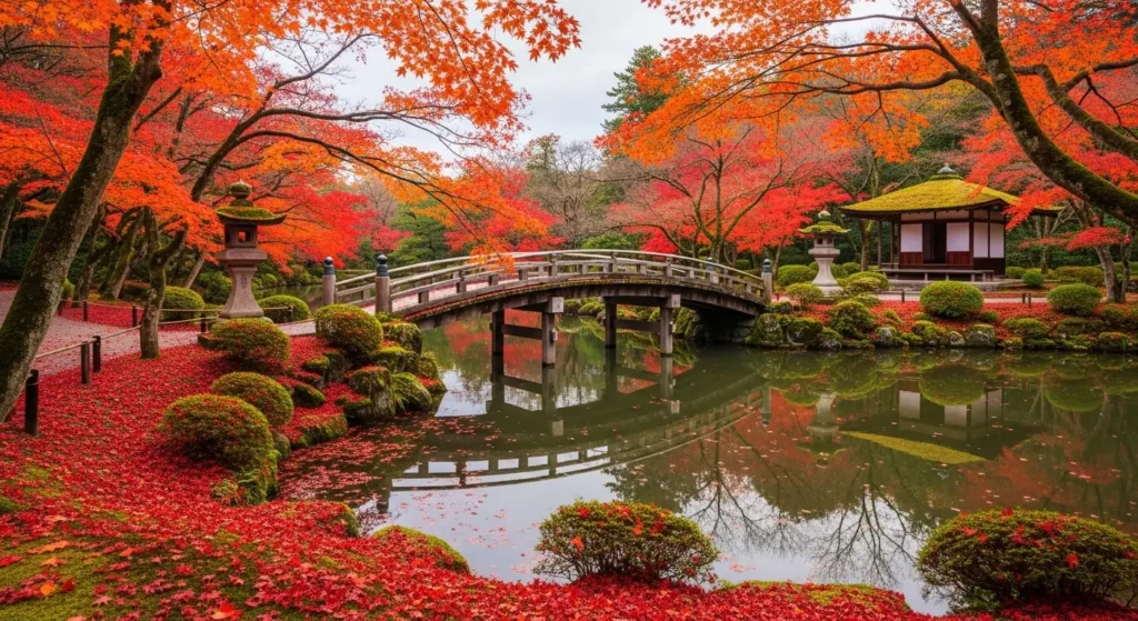 Yaz Explore - ๐ฏ๐ต You Don't Understand Japanese Culture (And That's Okay) ๐ฏ๐ต A vibrant Japanese garden in Kyoto during the autumn Koyo season, showcasing red maple leaves By Yaz Explore | YazExplore
E-X-P-L-O-R-E without limits at YazExplore