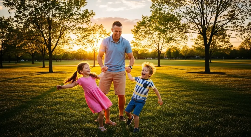 A family enjoying their free time, illustrating the excellent work-life balance in Danish culture     By Yaz Explore | YazExplore
    E-X-P-L-O-R-E without limits at YazExplore
